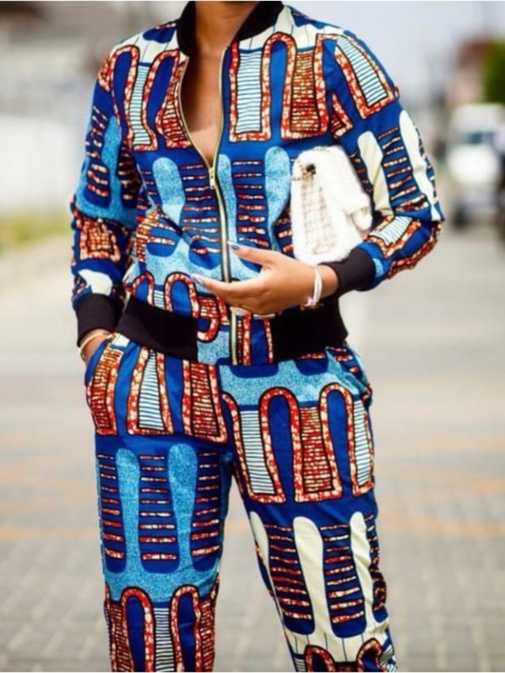 SET- TribalbyN Pants & Jacket Set